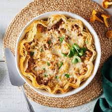 Tarte Croustillante Aux Girolles