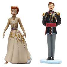 Amazon.com: King Agnarr & Princess Anna Ivory Gown Cake Topper Dad Daughter  Figure Frozen 3” : Grocery & Gourmet Food