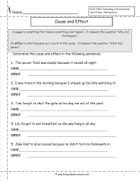 Cause And Effect Worksheet Google Search Cause And Effect Library Lesson Plans Math Morning Work