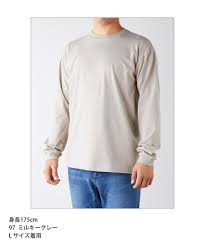 オーガニックコットンロンT【orgabits】｜TRUSSの無地Tシャツ卸通販ならオレンジパーム