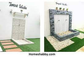 3d desain toilet masjid baiturahman pangkalan vi jl raya. Inspirasi Desain Tempat Wudhu Di Dalam Rumah Tampil Cantik Bersih Dan Sejuk Homeshabby Com Design Home Plans Home Decorating And Interior Design