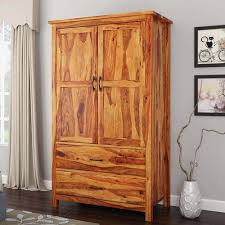 It features paneling on the doors, crown molding and tapered legs. Furniture Boutiq Stonington Rustic Solid Wood Large Wardrobe Armoire With Drawers At Rs 44999 Piece Basni Ii Phase Basni Jodhpur Id 22977690130