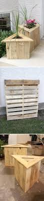 There's diy pallet plant stand suggestions that are many beautiful and impressive. 15 Diy Garden Planter Ideas Using Wood Pallets Hative