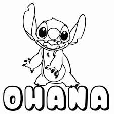 Dibujos De Stitch Para Colorear
