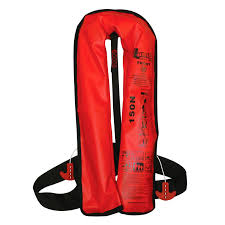 Lalizas Lamda Auto 150N Inflatable Life Jacket Red | Waveinn
