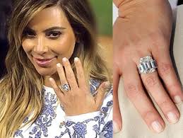 Kanye west was spotted with his wedding ring this week amid his and estranged wife kim kardashian's marriage turmoil. Kim Kardashian Engagement Ring Kanye West 2 Kim Kardashian Engagement Ring Kanye Kim Kardashian Engagement Ring Engagement