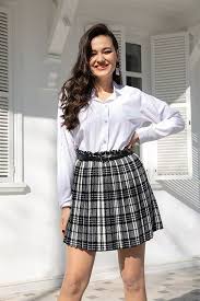 Ince Kemer Kase Etek Siyah Kadin Giyim Moda Stilleri Mini Etek