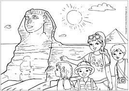 It's great for projects too. Ancient Egypt Colouring Pages
