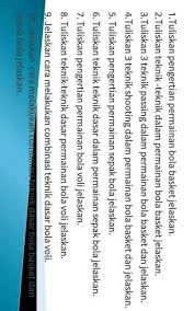 Evaluasi pada akhir semester berfungsi untuk mengukur kemampuan pemahaman siswa. Soal Penjas Kelas Viii Brainly Co Id