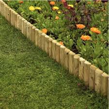 Gardens Fencing Garden Edgings Log Rolls Border Edging 15cmx1m 500x500 Jpg 500 500 Pixels Wooded Landscaping Garden Border Edging Wood Landscape Edging