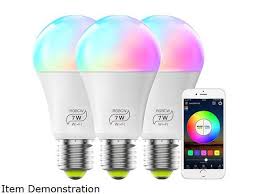 Magiclight Smart Light Bulb 60w Equivalent A19 7w Multicolor Newegg Com
