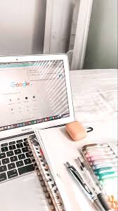 Laptop Online School School Motivation School Journals