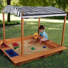 Summer Is Coming Backyard Fun Sandboxes For Kids Sandbox With Canopy Outdoor Kids