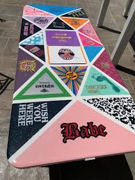 1211 Beer Pong Table In 2020 Beer Pong Table Painted Beer Pong Table Designs Custom Beer Pong Tables