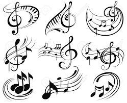 Stock Vector Musiknoten Kunst Musik Tattoo Ideen Tattoo Noten