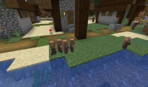 In minecraft, villagers can be found in villages in most biomes. Minecraft Villager