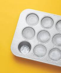 Muffin Tin As Large Ice Cube Tray Large Ice Cube Tray Ice Cube Trays Cube