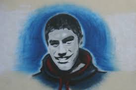 MURAL NA LOŽIONI Trebinjske "Delije" nacrtale grafit Marka Ivkovića