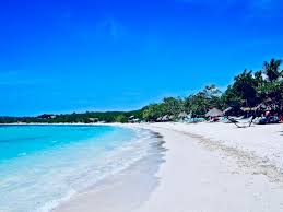 Barbados turquoise beach and waves