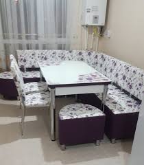 Lux mobilya birbirinden şık ve rahat köşe takımı tüm aileyi bir araya getiriyor. Mutfak Kose Masa Sandalye Takimi Ardic Masa Sandalye