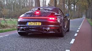 Porsche 992 carrera 4s with akrapovic exhaust & techart details! Porsche 992 Carrera 4s With Akrapovic Exhaust Techart Details Revs Driving Visual Review Youtube