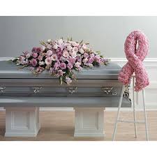 Unlike women, who often make a flowers breast cancer ribbon tattoo on the lower back, the men take advantage of the top, particularly the blade area and the latissimus dorsi. Pink Cancer Ribbon And Spray Lighthouse Flower Shop Mesa Az Local Florist