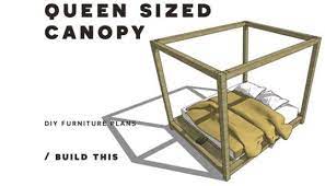 It's possible you'll discovered one other canopy bed frames queen size better design ideas. Free Diy Furniture Plans How To Build A Queen Sized Canopy Bed The Design Confidential Queen Size Canopy Bed Diy Furniture Plans Canopy Bed Diy
