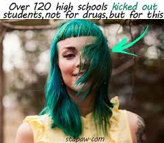 Browse our hairstyles pictures in a this partial staining technique colors the hair in a few different shades starting with the root and. Should Colored Hairstyles For School Be Allowed