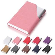 Maxgear business card holder, pu leather business card case credit card holders wallet, slim minimalist name card holder rfid blocking business card carrier for men or women, home & office, black 4.7 out of 5 stars 2,689. Top 10 Best Business Card Cases 2021 Bestgamingpro