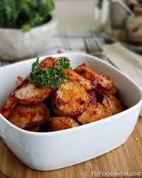 Patatas Bravas Spicy Potatoes Tapas Dishes Tapas Recipes Cooking Recipes
