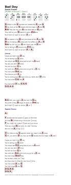 Bad Day Daniel Powter Http Myuke Ca Ukulele Songs Ukelele Chords Ukulele Songs Ukulele Chords