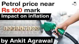 The overall percentage change of petrol in india was 1.57% upwards. Petrol Price In India Near Rs 100 Per Litre Impact Of High Fuel Price On Inflation Upsc Ias Youtube