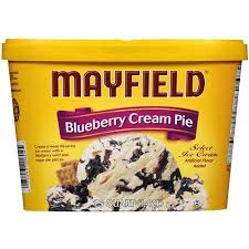 Dean Foods Mayfield Ice Cream 1 5 Qt Walmart Com Mayfield Ice Cream Blueberry Cream Pies Cream Pie