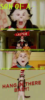 Pin By Terri Lynn Hobbs On Giggles Cat In The Hat Movie Cat In The Hat Memes Funny Movies