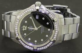 Details About Tag Heuer Aquaracer Waf1110 1 04ct Vs Factory Diamond Quartz Mens Watch W B P