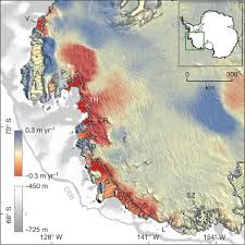 They move significantly faster than the surrounding ice ridges, and therefore discharge significantly more ice. Antarctic Ice Sheet Loss Driven By Basal Melting Of Ice Shelves Nature