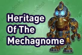 This grants you the allied races: Buy Wow Heritage Of The Mechagnome Koroboost Com