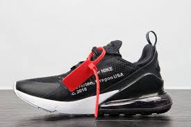 Air Max 270s Black And Red Off White X Nike Air Max 270 S Ah8050 002 Black White Shoe