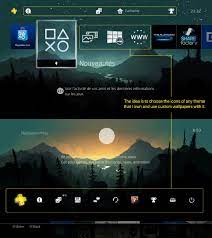 Change the 'flow' theme's colour. Ps4 Screenshot Now That We Can Set Custom Wallpapers I D Like The Option To Choose The Icons Of Any Theme That I Own And Use Custom Wallpapers With It Ps4
