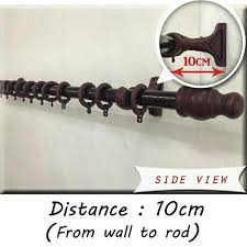 Savesave cara jahit langsir kayu 1 for later. Kayu Langsir Wooden Curtain Rod With Accessories Home Furniture Home Decor On Carousell