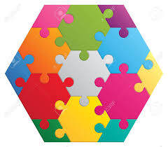 Collection of match 3 hexa numbers games and puzzles for the whole family adults and kids. Hexagon Puzzle 13 Parts Royalty Free Cliparts Vectors And Stock Illustration Image 38996258