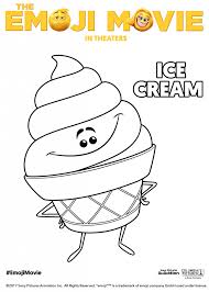 The Emoji Movie Smiler Coloring Pages Coloring Pages Emoji Movie Ice Cream Coloring Pages