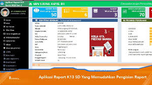 Bagaimana sih cara membuat nilai deskripsi pada raport kurikulum 2013 sd? Aplikasi Raport K13 Sd Yang Memudahkan Pengisian Raport Rentetan