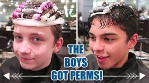 However, it's also due to how uncommon these perms are that you can be sure of how the locks are going to attract attention! The Boys Got Perms Before And After Youtube