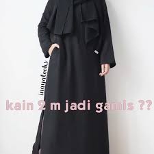 Butuh berapa meter kain untuk membuat tunik. Kain 2 Meter Untuk Gamis Bisa Inayalooks