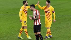 If the game wasn't over already, it is now. Lionel Messi Strikes Twice As Barcelona Beat Athletic Bilbao Bt Sport