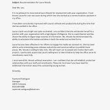 Recommendation Letter For A Job | Business Letter