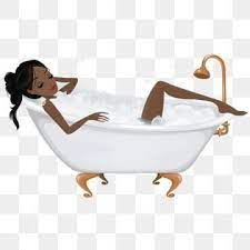 Woman Relaxing In Tub African Woman Bathing Png Transparent Clipart Image And Psd File For Free Download Cartoon Clip Art Clip Art Pop Art Illustration