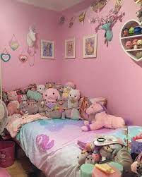 A Very Cute Room I Would Like To Decorate Mine Like This Too Kawaii Cute Art Kawaii Bedroom Cute Room Decor Cute Room Ideas