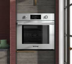 The vent exhausts outside either to an exterior wall or the rooftop. 30 Inch Single Wall Oven With Steam Combi Signature Kitchen Suite